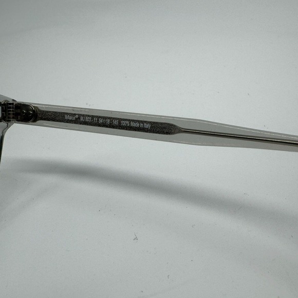 Maui Jim Italy WESTSIDE MJ803-11 54-18-145 Gray Crystal Sunglasses Frame H10728 - Picture 6 of 7